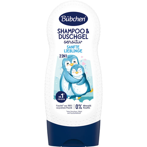 Bübchen Kids 2-in-1 Shampoo & Shower Gel Gentle Favorites Sensitive (230 ml)