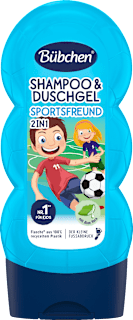 Bübchen Shampooing & gel douche 2en1 pour enfants Sportsfreund (230 ml)