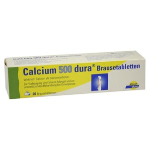 Calcium 500 dura comprimés effervescents (20 pièces)