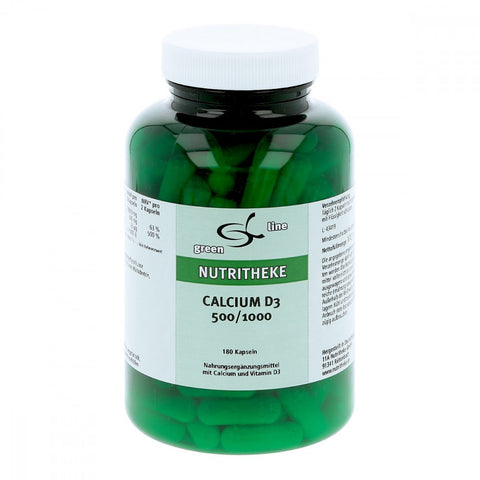 11 A Nutritheke Calcium D3 500/1000 gélules (180 pièces)