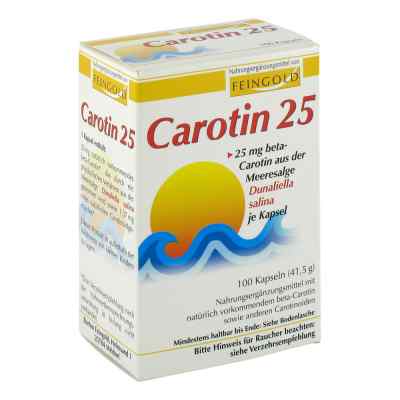Burton Feingold Carotin 25 Feingold gélules (100 pièces)