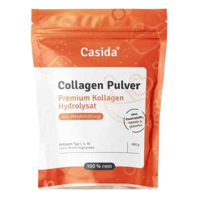 Casida Collagen poudre – hydrolysat de collagène, peptides de bœuf (480 g)