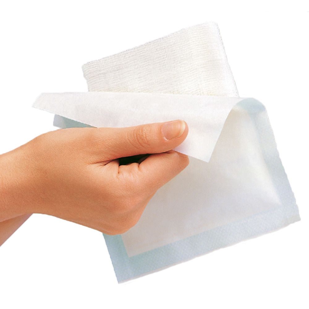 Gazin® compresse de gaze 10 cm x 20 cm non stérile 12 plis