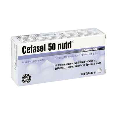 Cefasel 50 nutri sélénium comprimés (100 pièces)