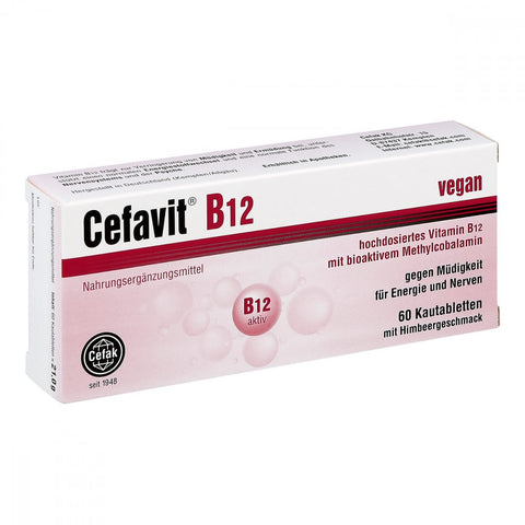Cefavit B12 comprimés à croquer (60 comprimés)