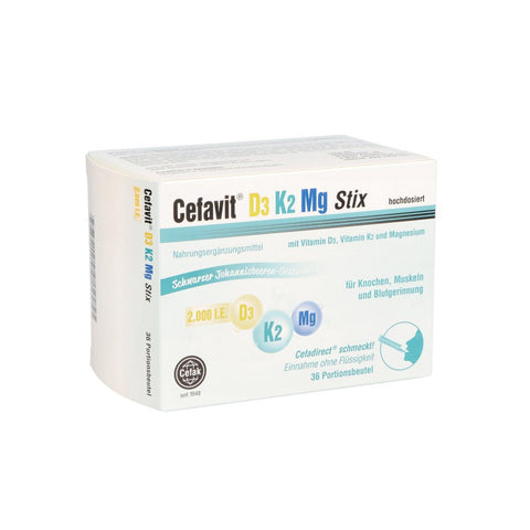 Cefavit D3 K2 Mg 2000 UI sticks (36 pièces)
