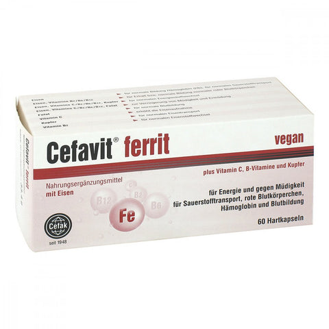 Cefavit ferrit gélules (60 pièces)