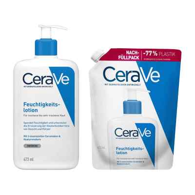 CeraVe lotion hydratante + recharge (2x473 ml)