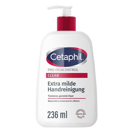 Cetaphil PRO ItchControl Clean nettoyant pour les mains extra doux (236 ml)