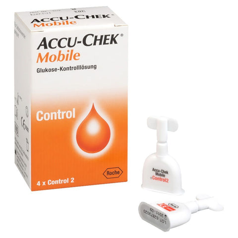 ACCU-CHEK® Mobile solution de contrôle (1x4 pièces)