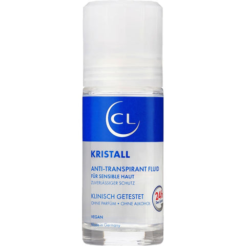 CL Antitranspirant déo roll-on cristal minéral fluide extra sensible (50 ml)