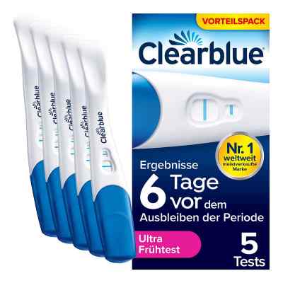 Clearblue test de grossesse détection précoce (5 pièces)