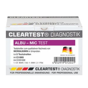 Cleartest® Albu-Mic test rapide (5 pièces)