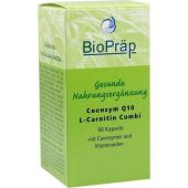 BioPräp Coenzyme Q10 L-Carnitine Combi 30 mg + 180 mg, 90 gélules