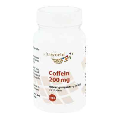 Vita World Caféine 200 mg comprimés (180 pièces)