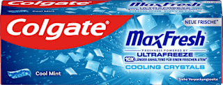 Colgate Max Fresh Cooling Crystals dentifrice format voyage (20 ml)