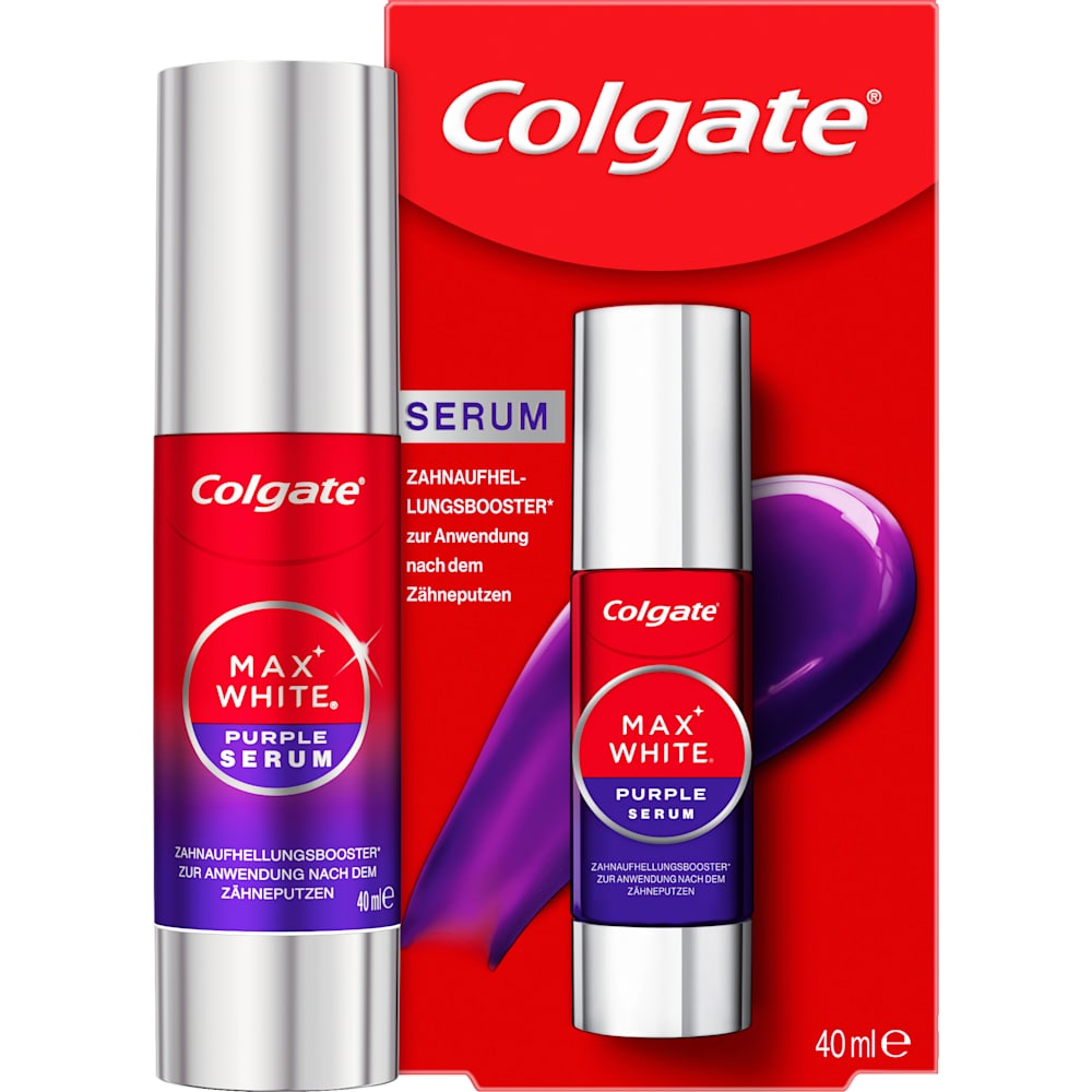 Colgate Dentifrice Purple Serum Max White (40 ml)