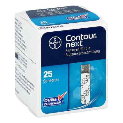 Contour next bandelettes de test (1x25 pièces)