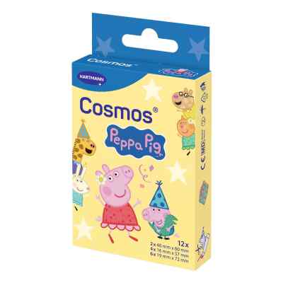 Cosmos Peppa Pig pansements adhésifs 3 tailles (12 pièces)