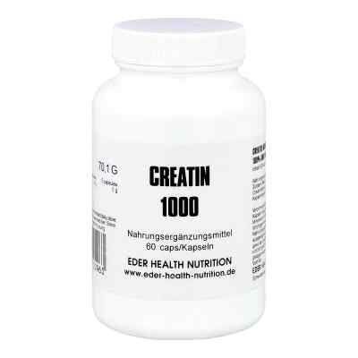 EDER Health Nutrition Creatin 1000 poudre en gélules (60 gélules)