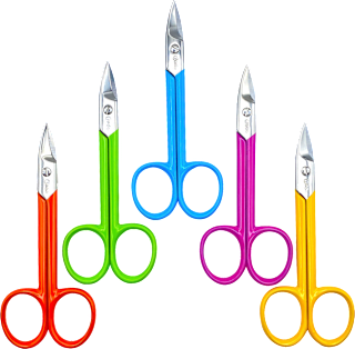 Credo ciseaux à ongles de pied pop art (1 pièce)