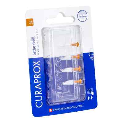 Curaprox CPS 14 brossettes interdentaires ortho 1,3-5 mm (4 pièces)