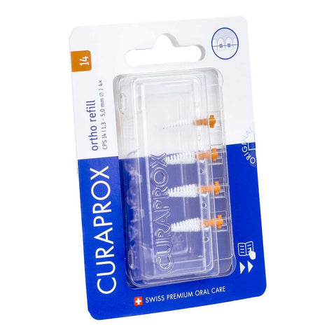 Curaprox CPS 14 orthodontic interdental brushes 1.3-5 mm (4 pieces)