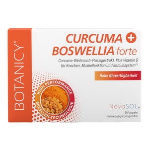 Botanicy Curcuma+boswellia Forte gélules (60 gélules)