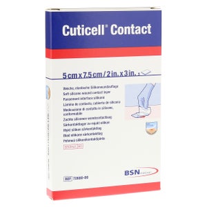 Cuticell Contact 5x7,5 cm pansement (5 pièces)