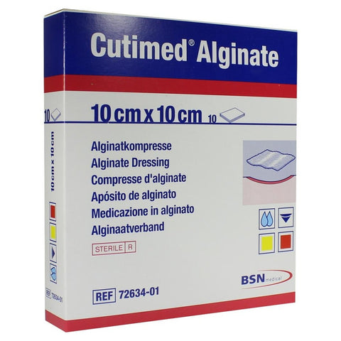 Cutimed Alginate 10x10 alginate dressings (10 pieces)
