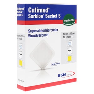 Cutimed Sorbion Sachet S pansement (12 pièces)