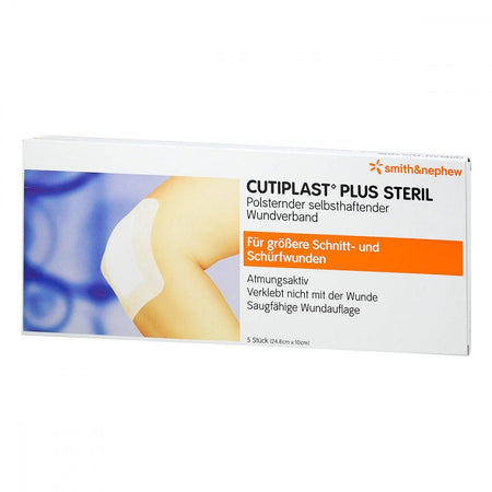 Cutiplast Plus pansement stérile 10x24,8 cm (5 pièces)