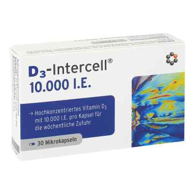 INTERCELL-Pharma D3-intercell 10000 UI gélules (30 gélules)