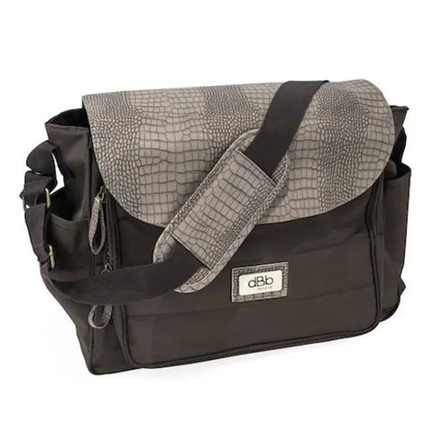 dBb Remond Sac à langer "Python" Coloris marron