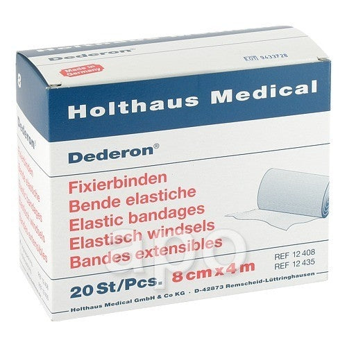 Dederon bandes de fixation 4 m x 8 cm (20 pièces)