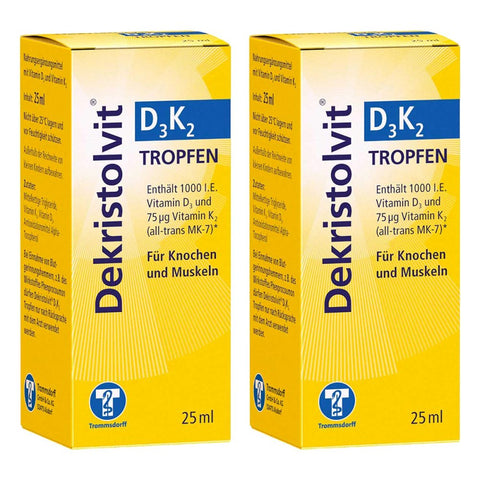 Dekristolvit D3k2 gouttes (2x25 ml)