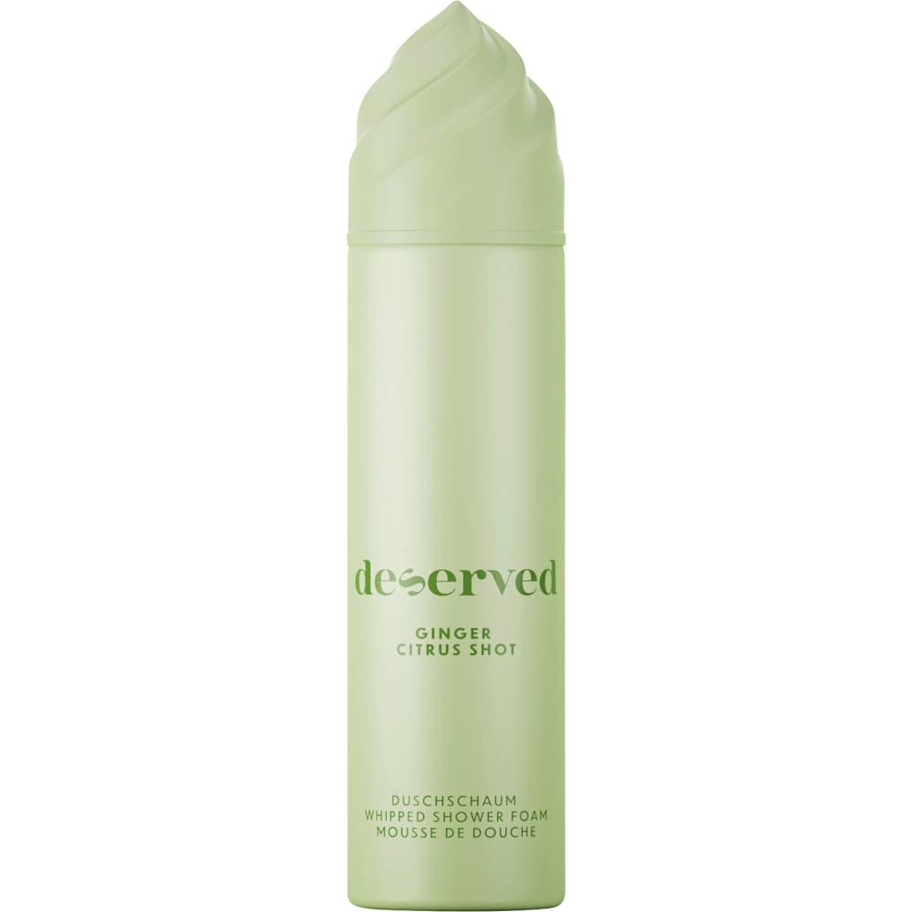 deserved mousse de douche Ginger Citrus Shot (250 ml)