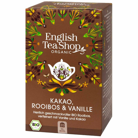 English Tea Shop thé cacao, rooibos & vanille (40 g)