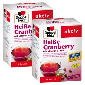 Doppelherz DH aktiv Cranberry chaud Vitamine C + Zinc (2x10 sticks)