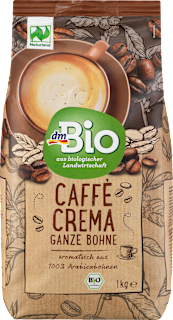 dmBio Caffè Crema café en grains (1 kg)