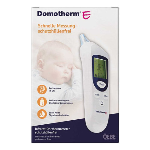 Domotherm E thermomètre auriculaire infrarouge sans embouts (1 pièce)