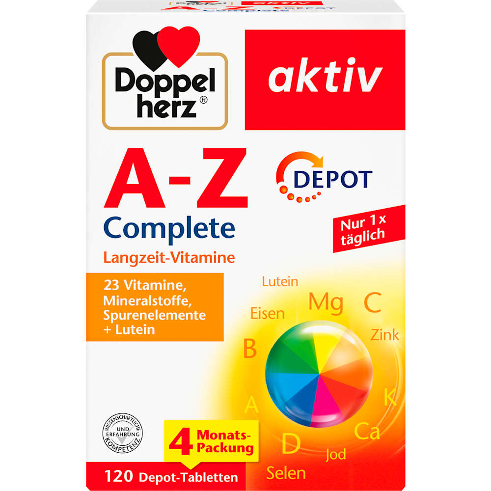 Doppelherz A-Z Depot comprimés (120 pièces)