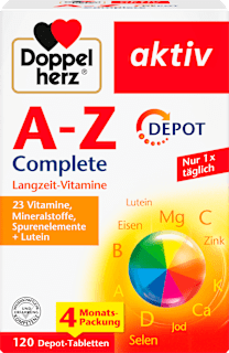 Doppelherz A-Z Depot comprimés (120 pièces)