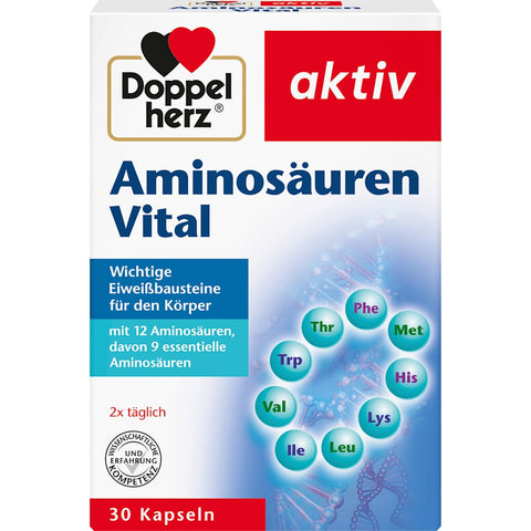 Doppelherz Vital Amino Acids Capsules (30 pieces, 27.2 g)