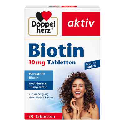 Doppelherz Biotine 10 mg comprimés (30 pièces)