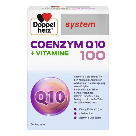 Doppelherz Coenzyme Q10 100 + Vitamin System capsules (60 pieces)
