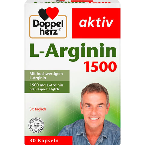 Doppelherz L-arginine gélules (30 pièces, 18,6 g)