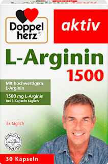 Doppelherz L-arginine gélules (30 pièces, 18,6 g)
