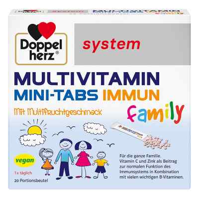 Doppelherz Multivitamin Mini-tabs family system (20 pièces)