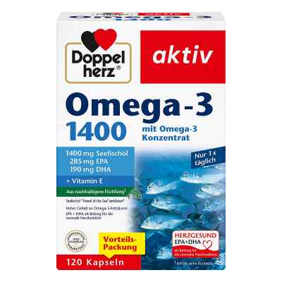 Doppelherz Omega-3 1.400 gélules (120 pièces)